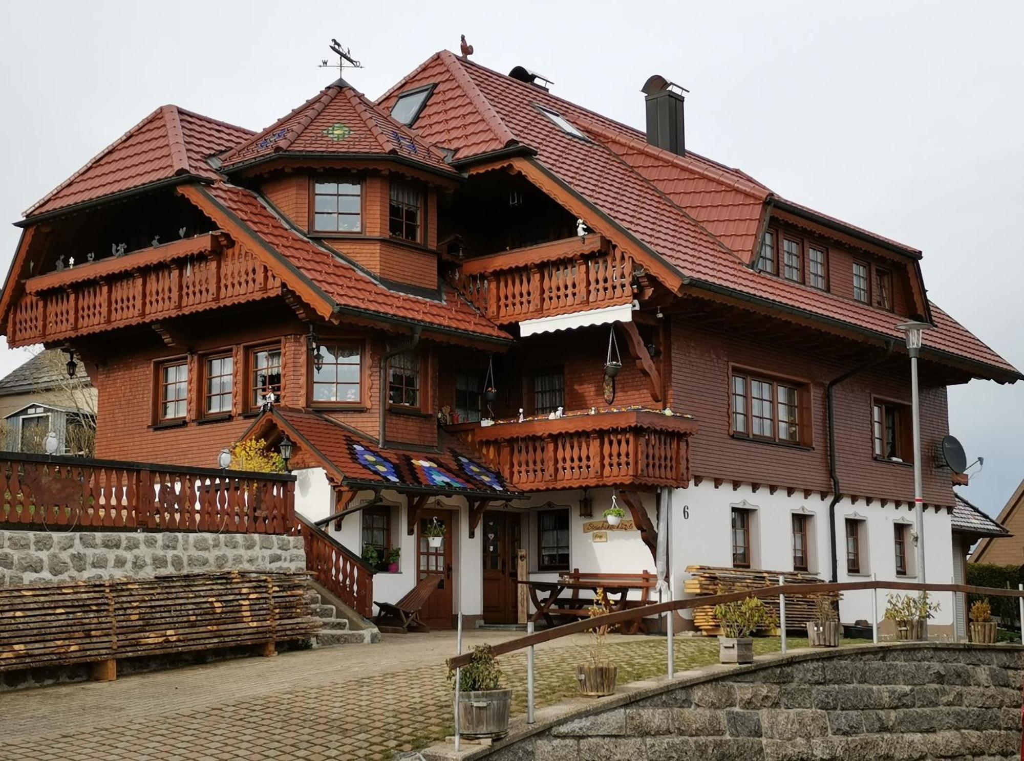 Ferienwohnung Steinbuehlschloessle Schönwalde Eksteriør billede